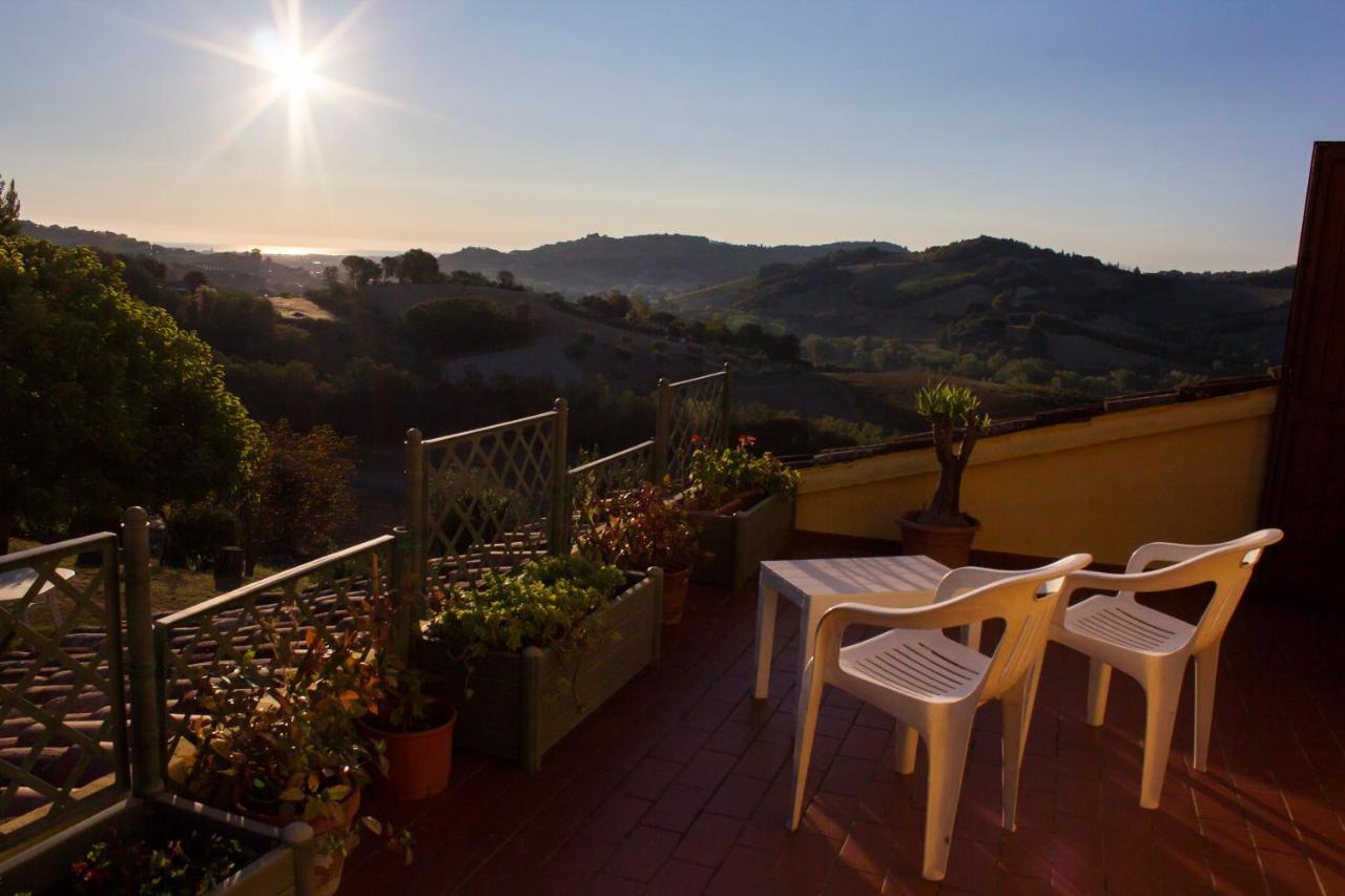 B&B Salvarosa Fano Buitenkant foto